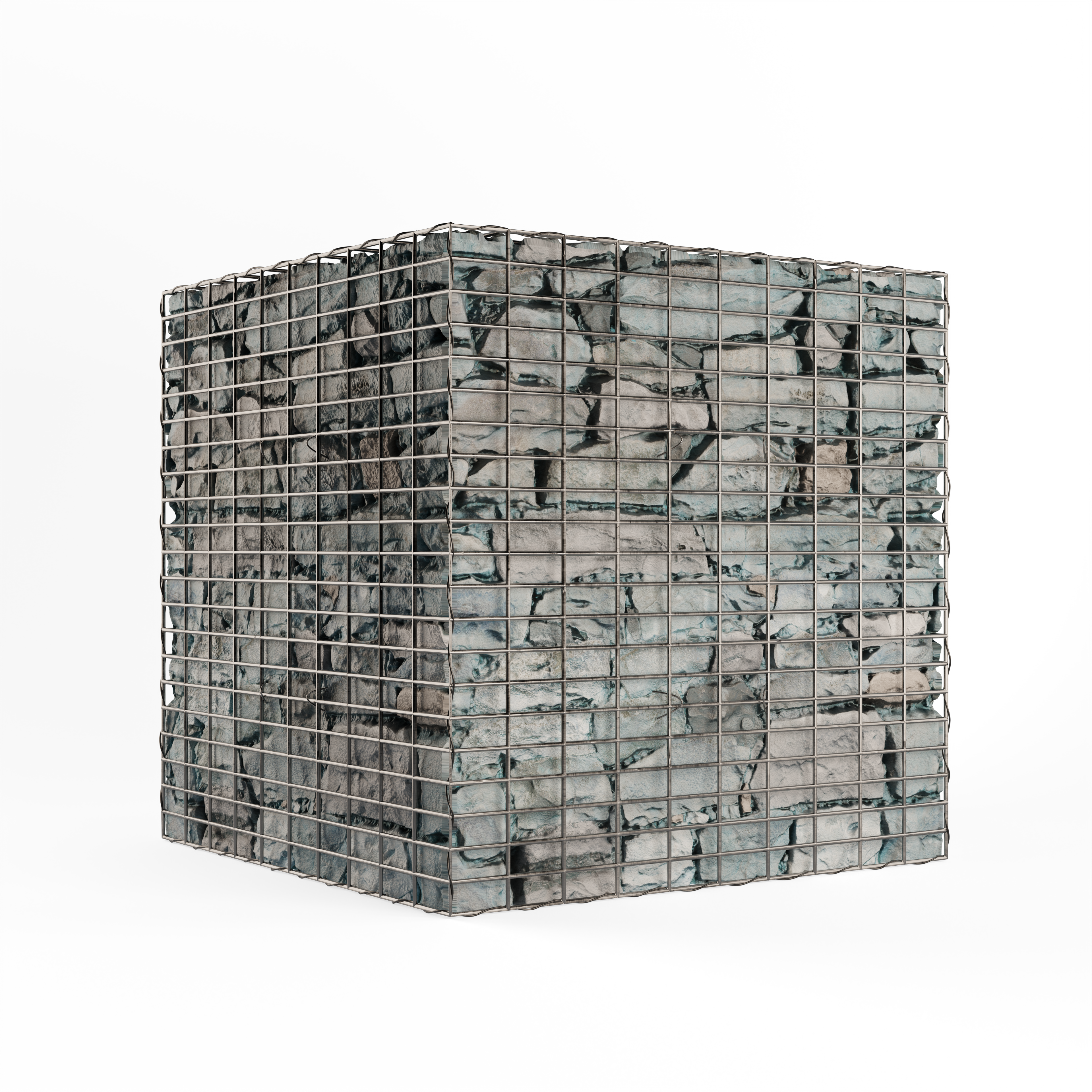 Gabionový koš 100x100x100cm, 10x5 cm