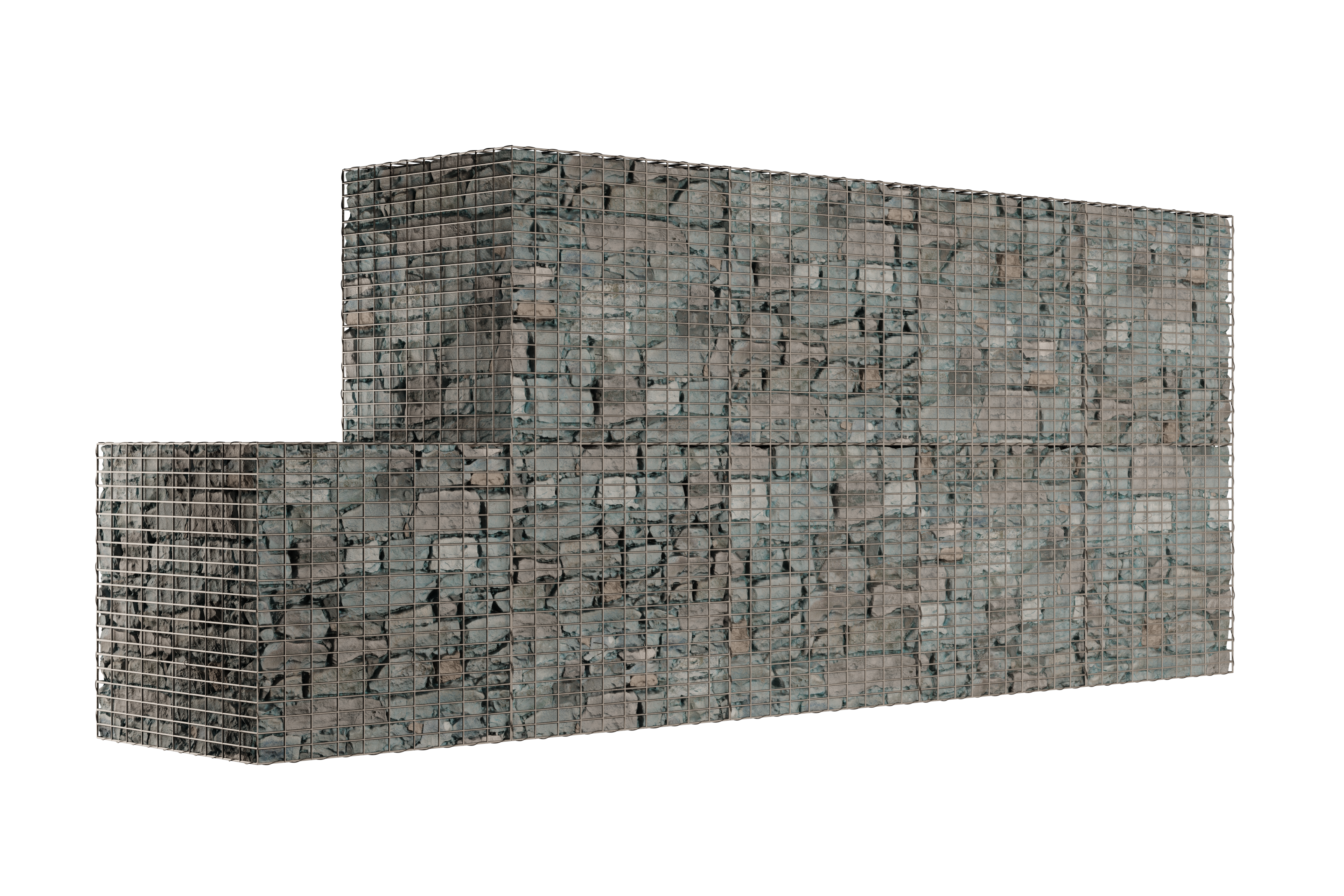 Gabionová síť 200x50, oko 10x5 cm