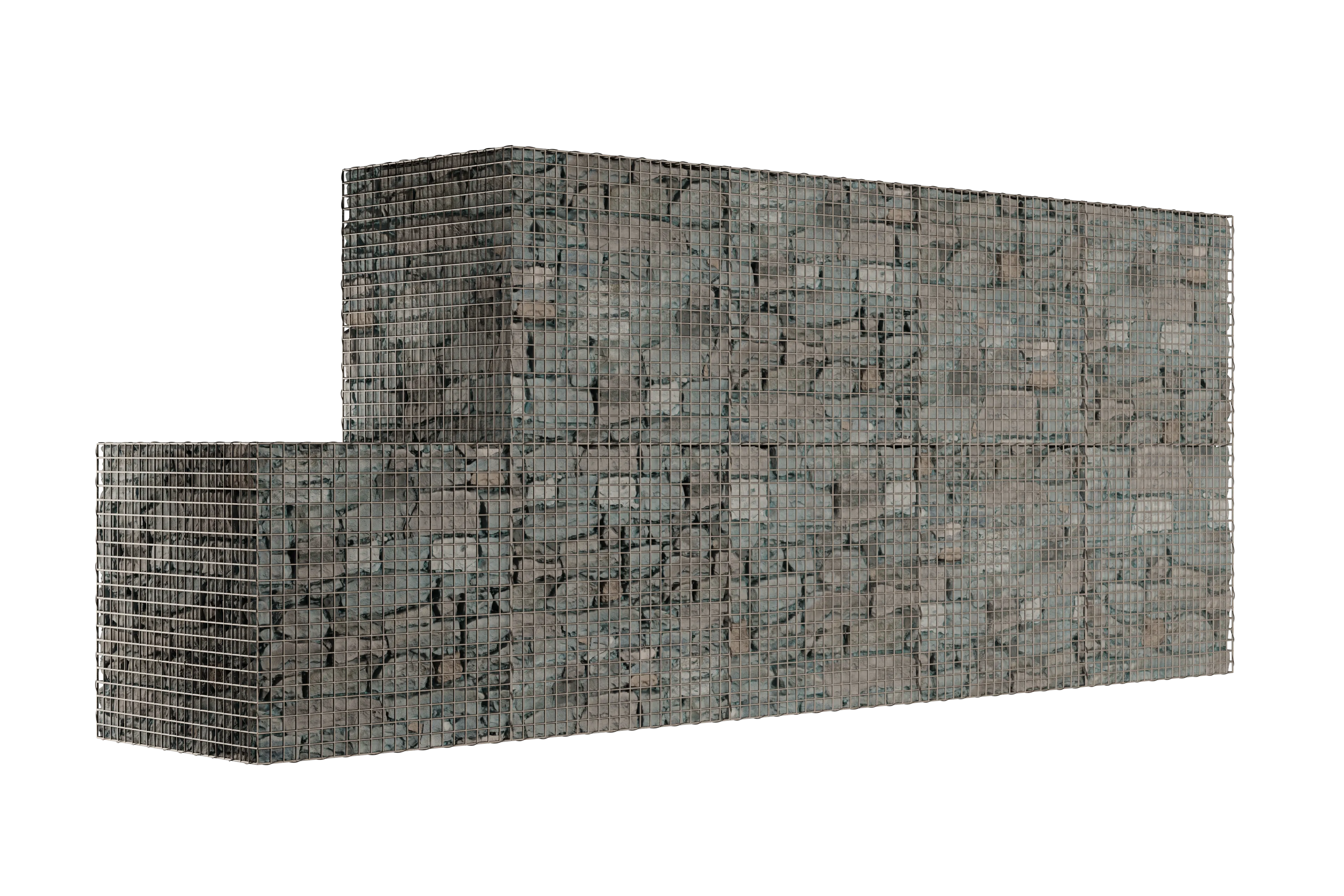 Gabionový koš 100x100x100cm, oko 5x5 cm