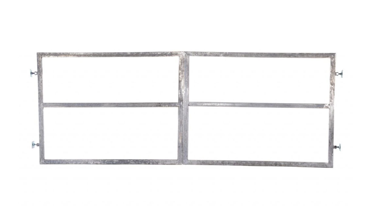 Rám brány pro vlastní výplň s příčníkem, pro pohon, š. 350 x od v. 100cm